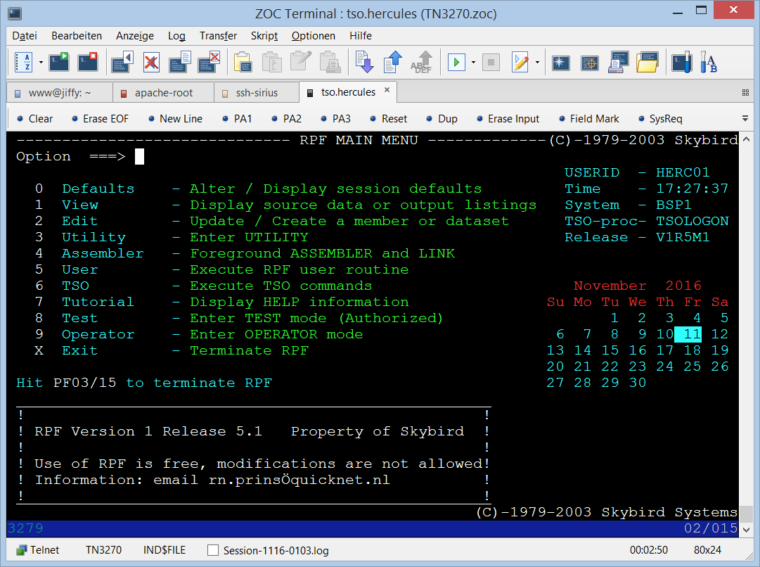 windows terminal emulators