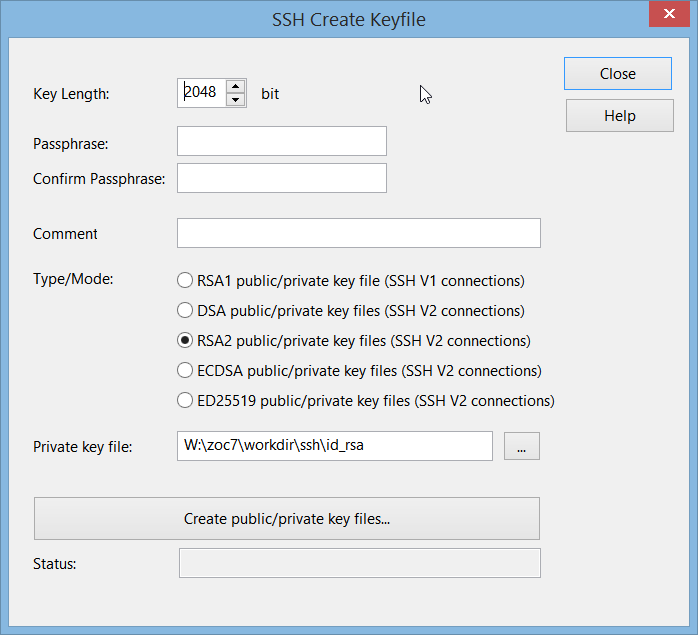 ZOC SSH Client Screenshot